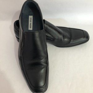 Steve Madden Mens Loafers P-Sutton Black Size 12
